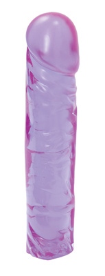 Crystal Jellies Classic 8 Inch Dong - Purple 